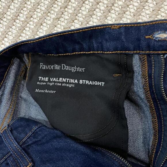 Favorite Daughter THE VALENTINA SUPER HIGH RISE STRAIGHT - Picture 7 of 8